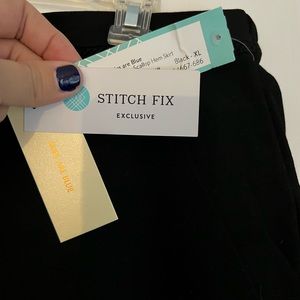 Stitchfix Scalloped Hem Skirt XL